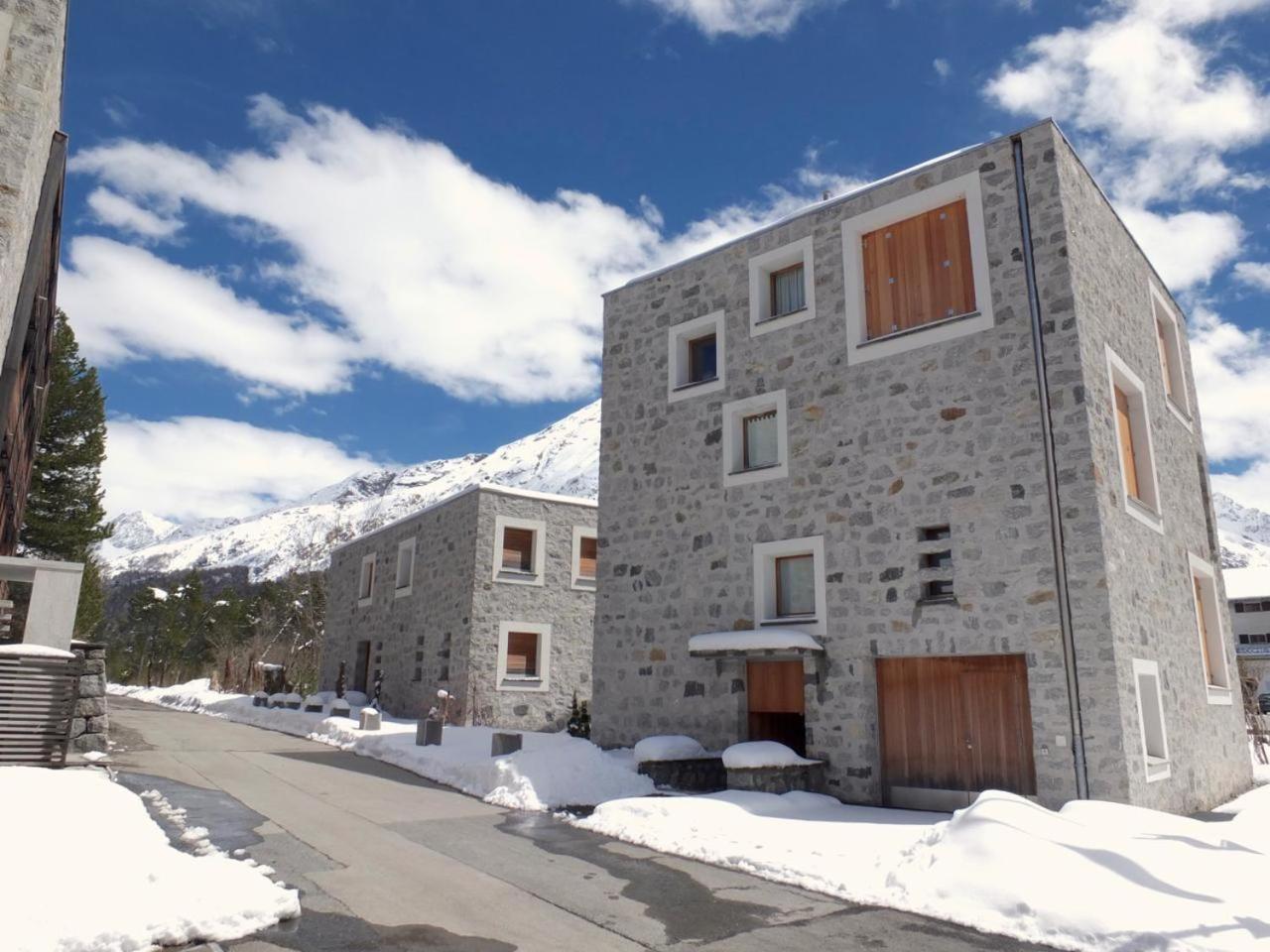 Apartmán Bitabergh - Maloja Exteriér fotografie