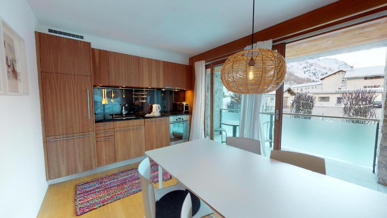 Apartmán Bitabergh - Maloja Exteriér fotografie